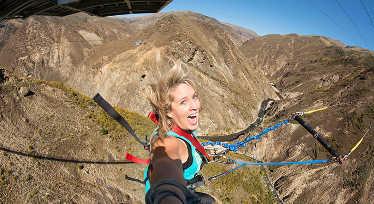 Neuseeland Nevis-Swing Foto Bungy